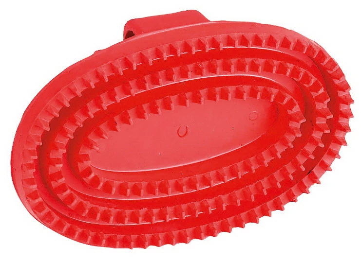 Gummistriegel oval