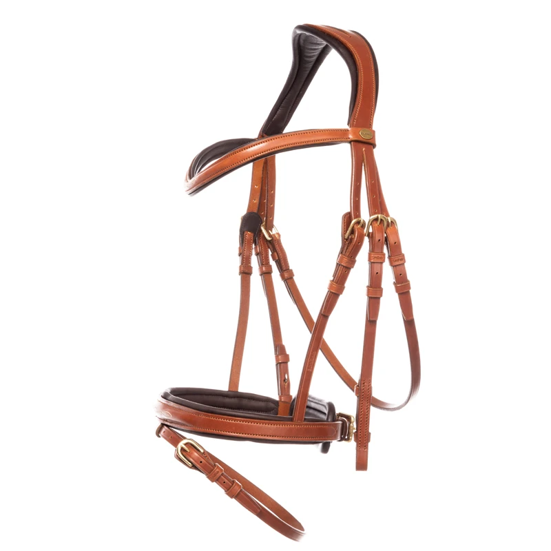 bridle "Robin" english nb. with flash