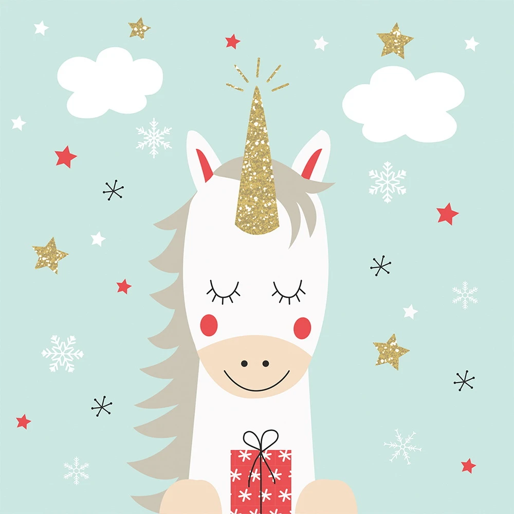 Serviette 'Dreaming Unicorn'
