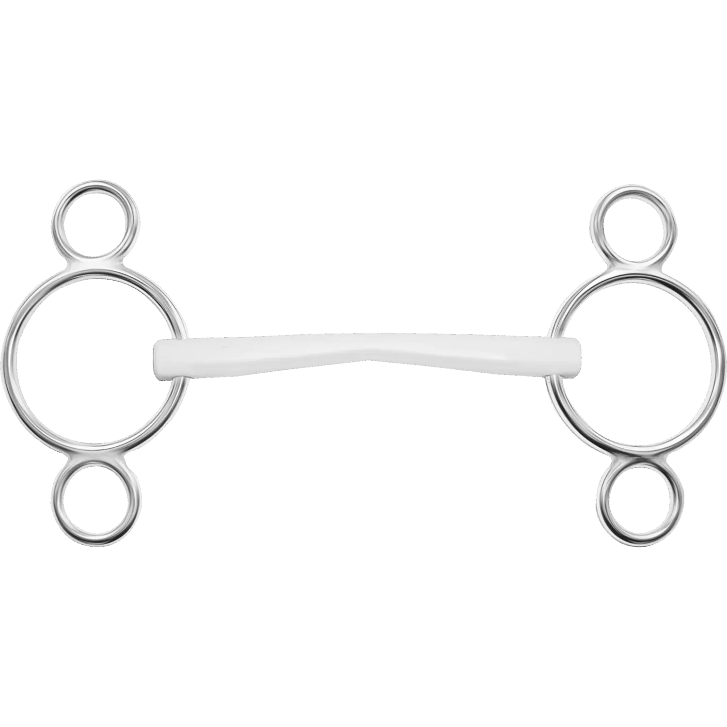 DUO 3-Ring "Wien" 16 mm mit zweifacher Einsatzmöglichkeit - Kunststoff weiß