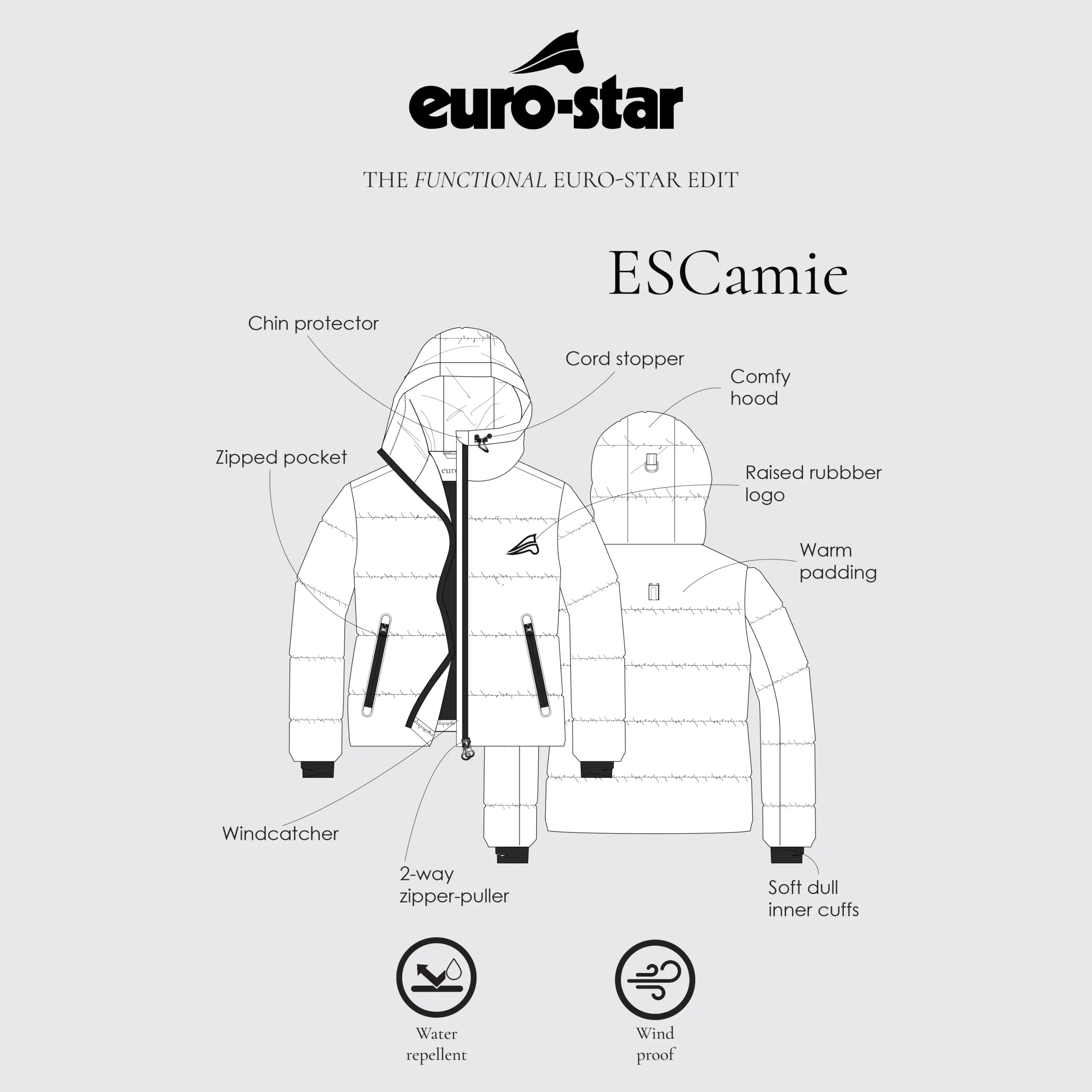 KIDS Jacke ESCamie Winter 2025