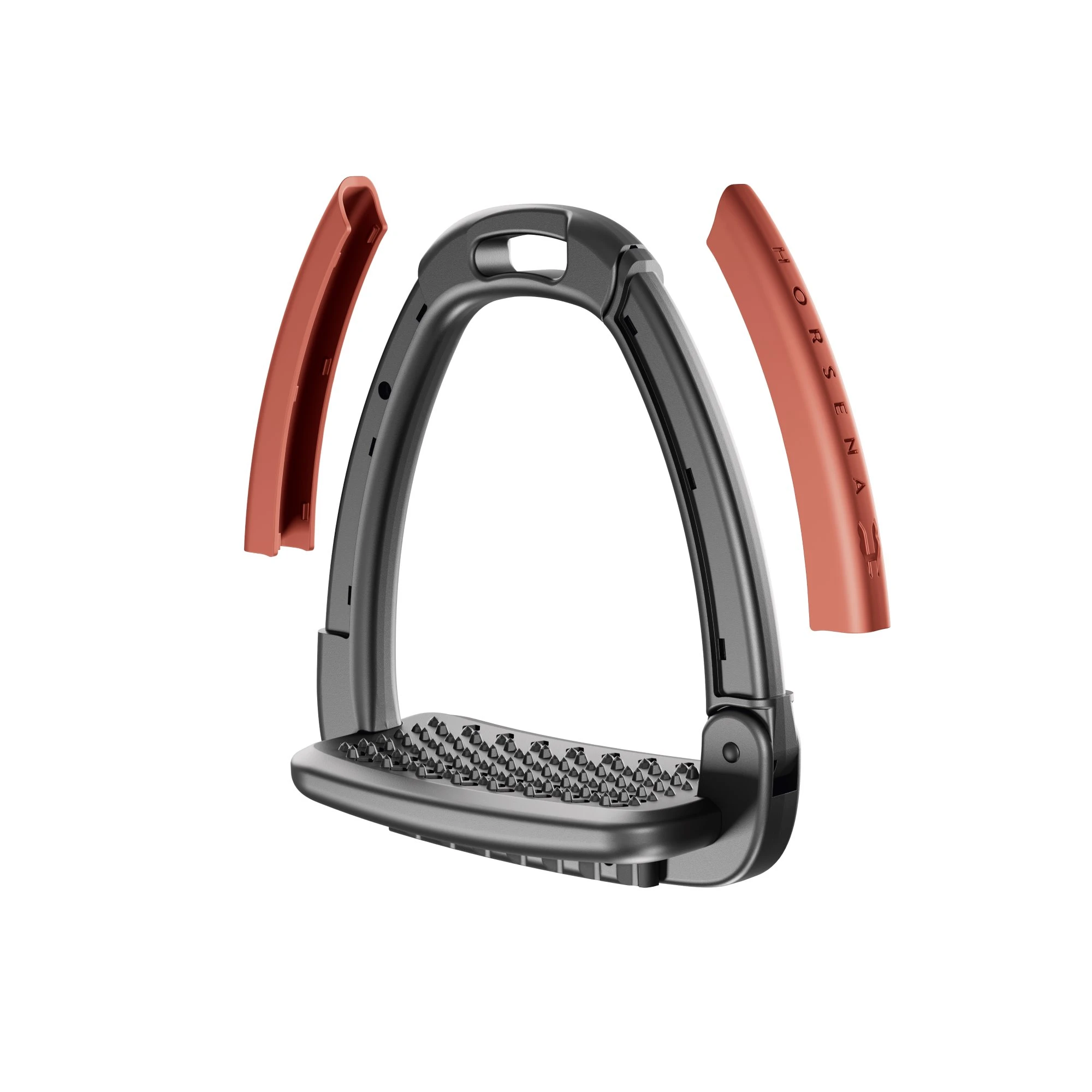 Horsena Side cover Stirrup POLY TECH, easy exchangeable, set of 4