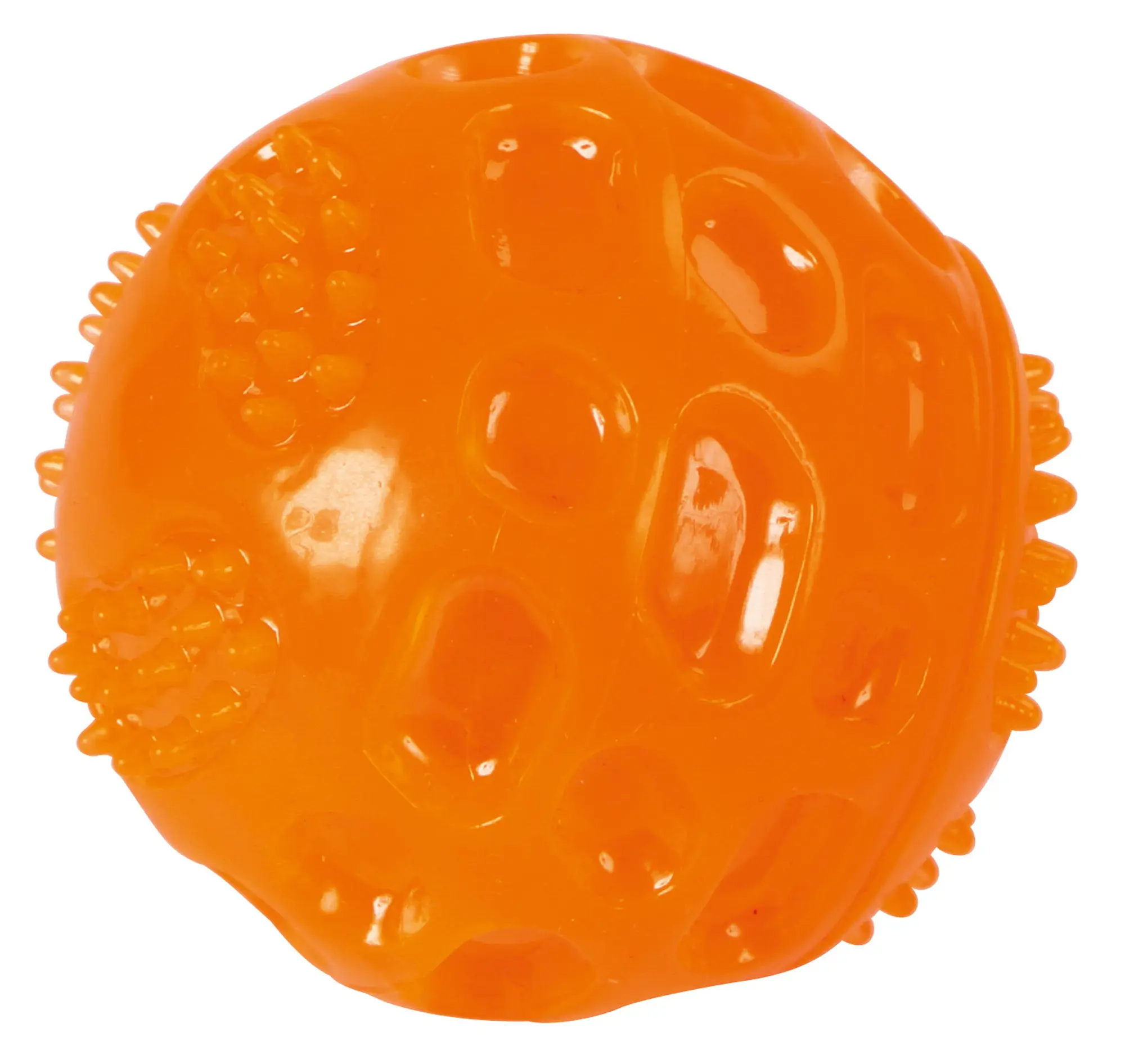Ball ToyFastic, Squeaky orange, 6cm