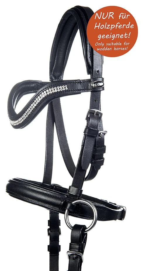HKM Bitless bridle -Funny Horses- for wooden horses