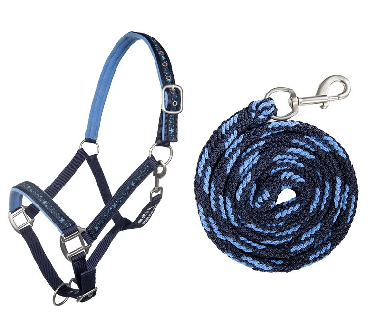 Halfter -Stars- mit Strick 180cm und Karabiner