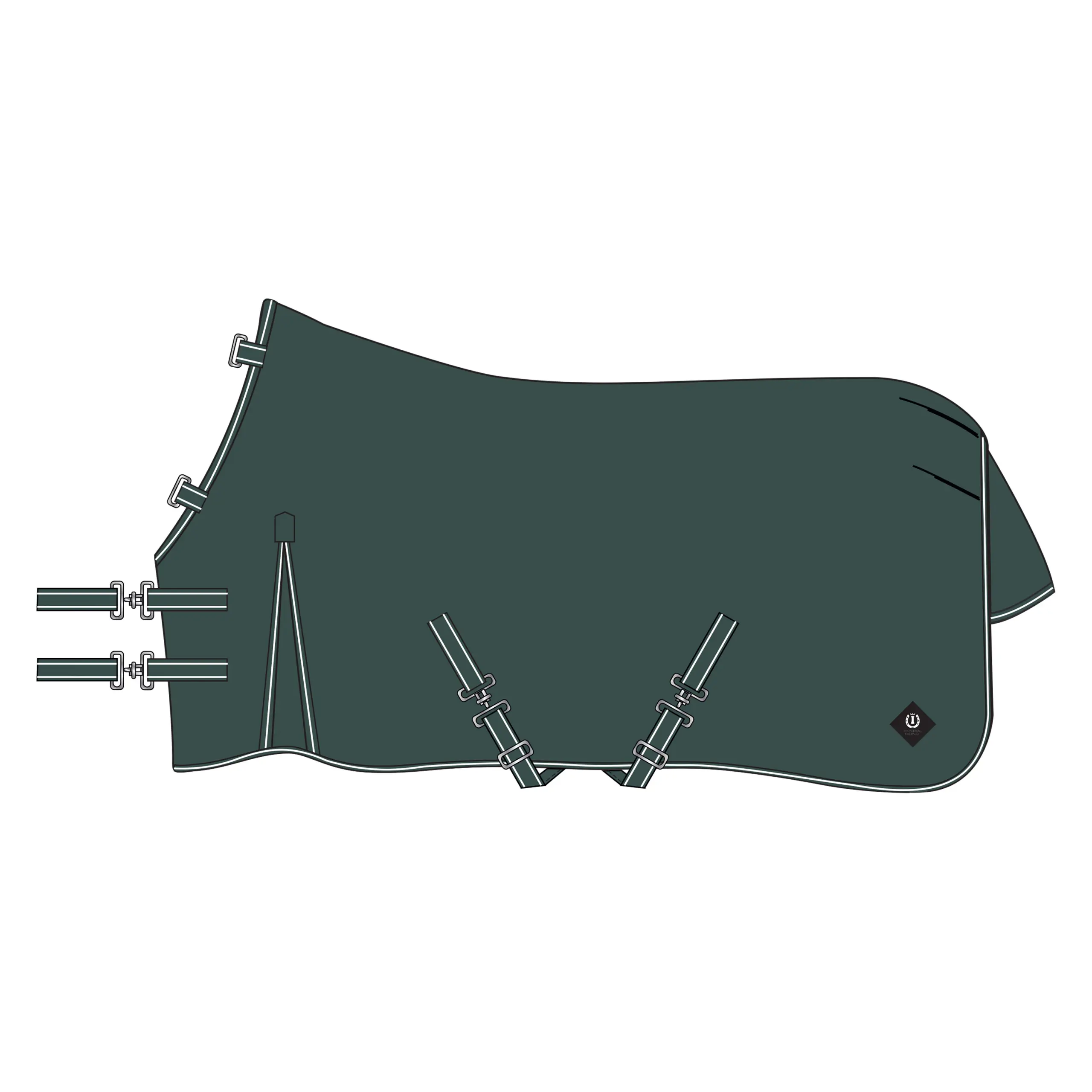 Imperial Riding Outdoor Decke IRHBasic Sommer, 125 cm, green