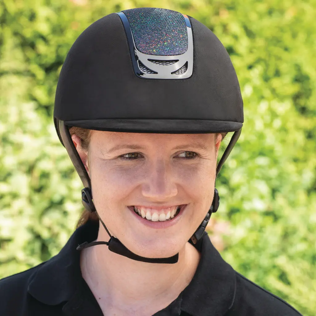 Riding helmet COMFORT GLOSSY