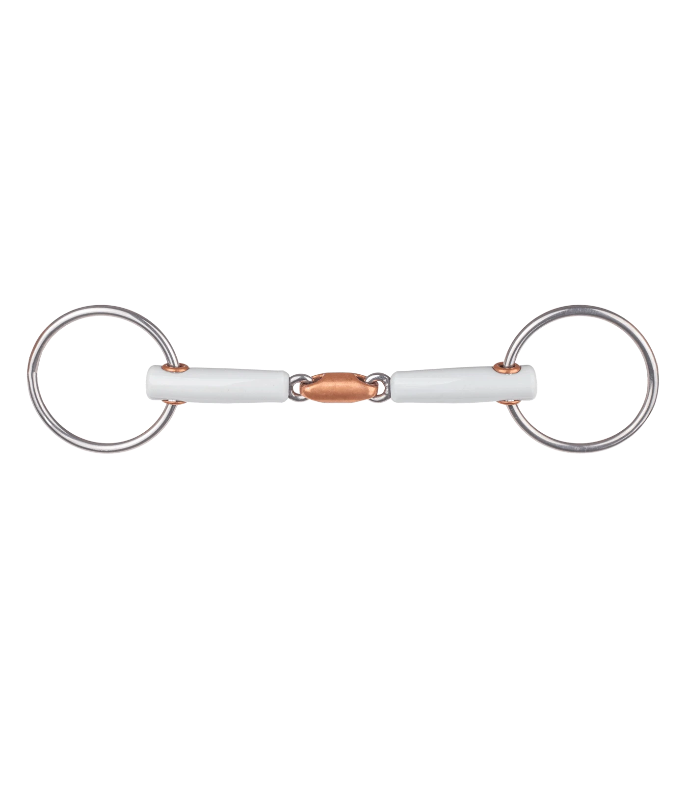Unterlegtrense, Doppelt-Gebrochen, Ring 6cm