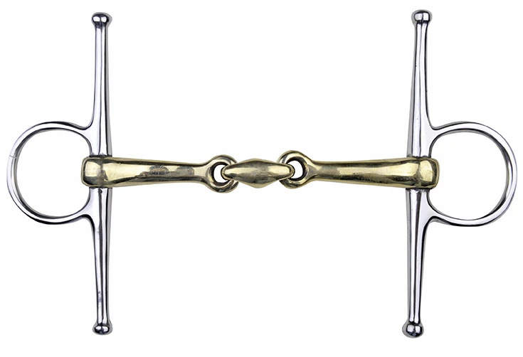 HKM Fulmer snaffle argentan 16 mm