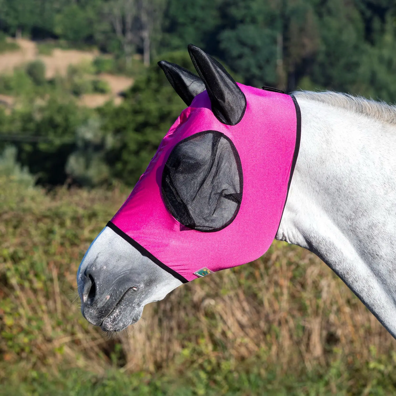 Fliegenmaske mit Ohrenschutz