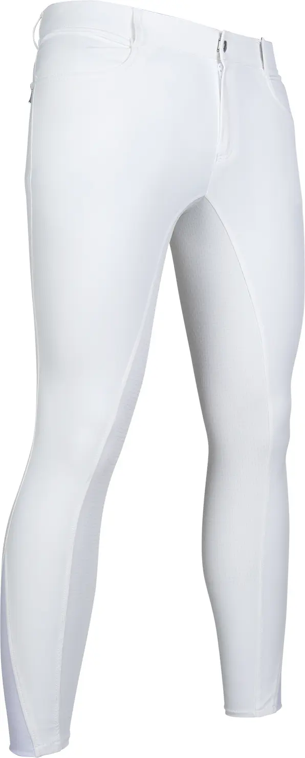 HKM Men's riding breeches -Sportive- sil. full seat