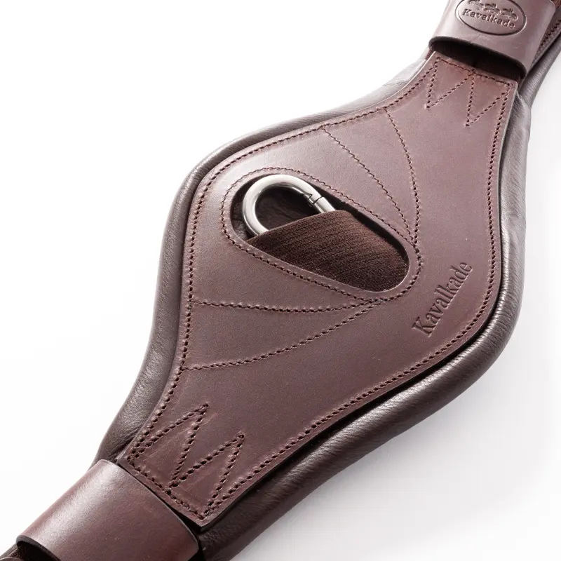 Shortgirth oiled leather JULIUS with elastic