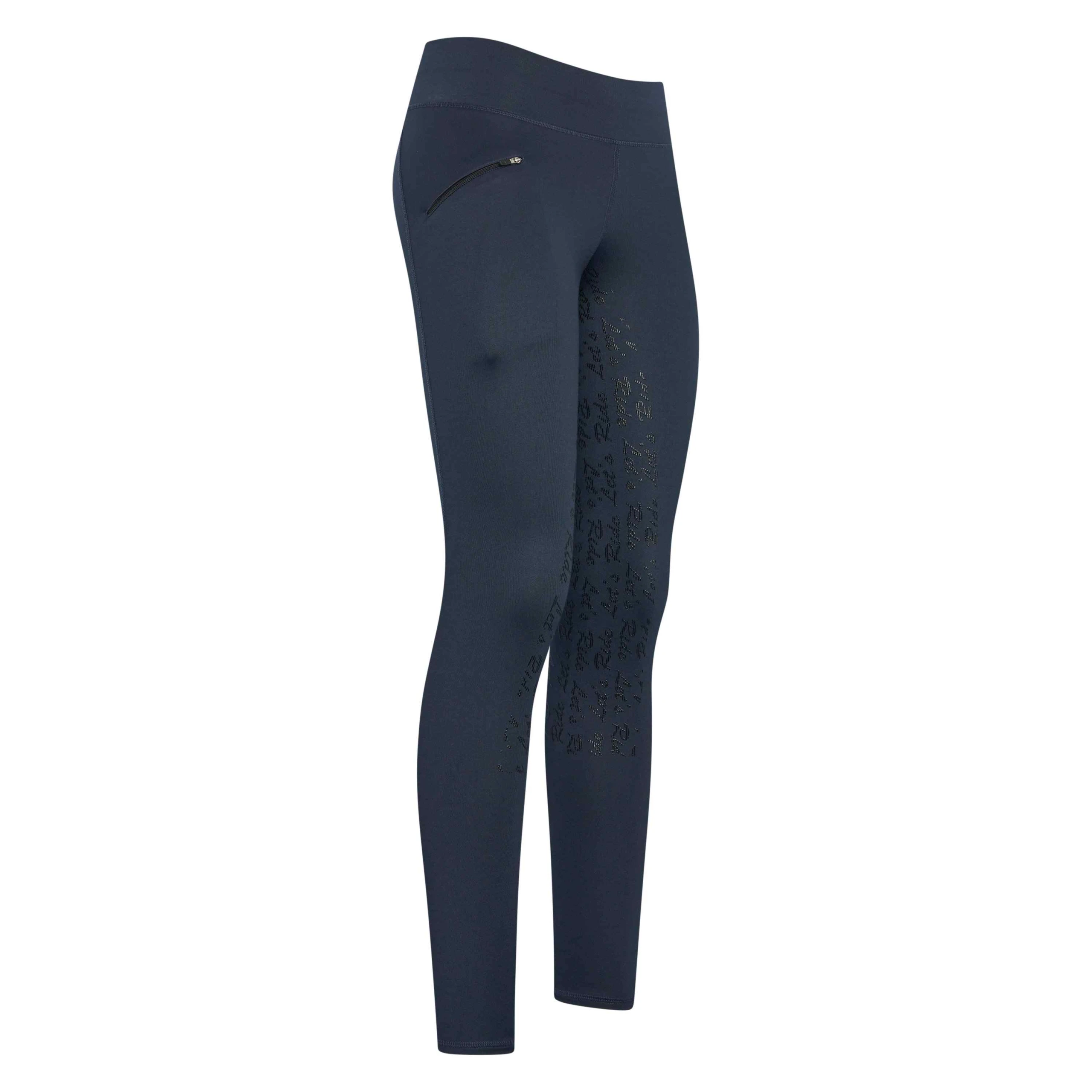 Kinder Reitleggings DIETSE Winter FullGrip