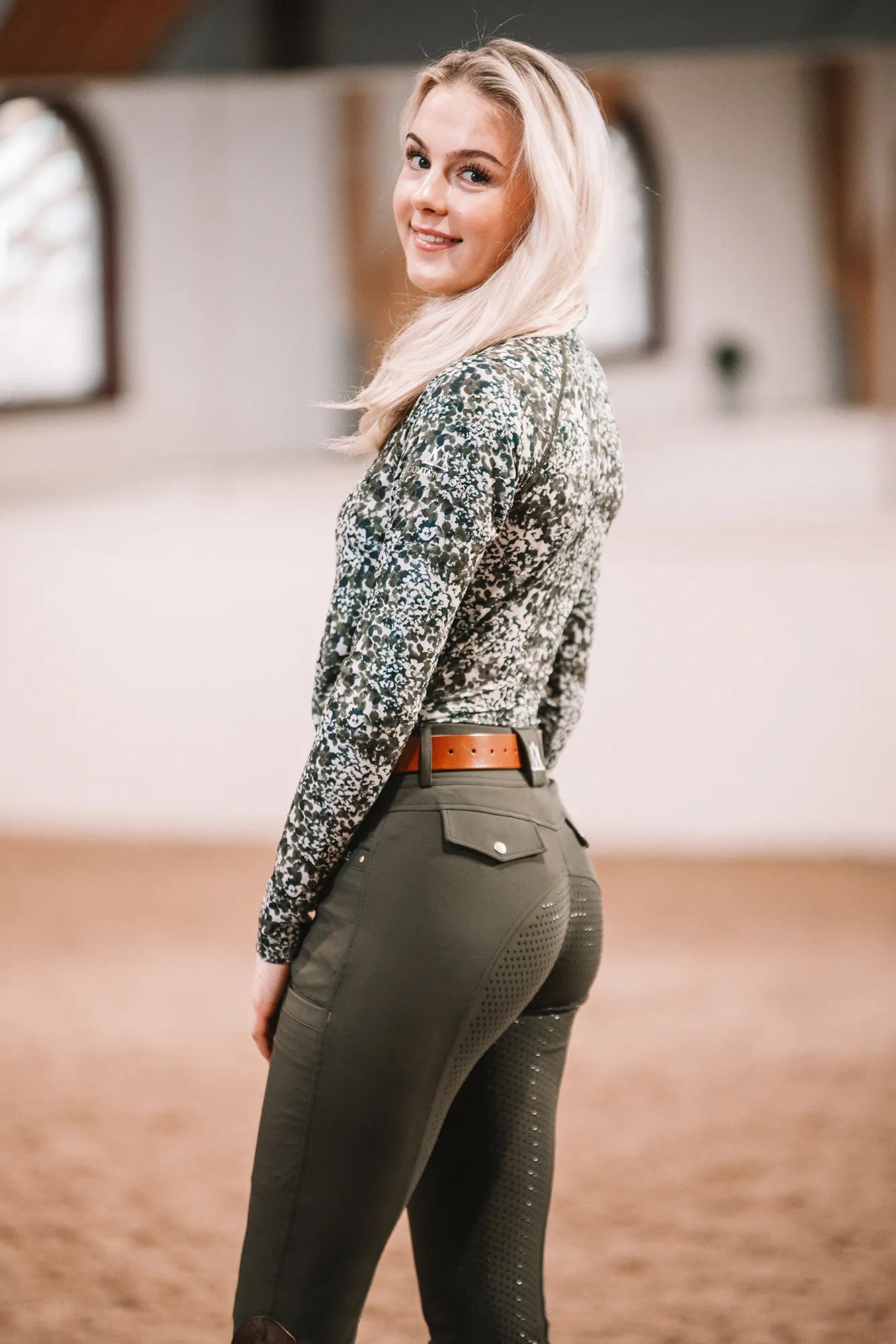 Damen Langarmshirt ISOLDE Forest