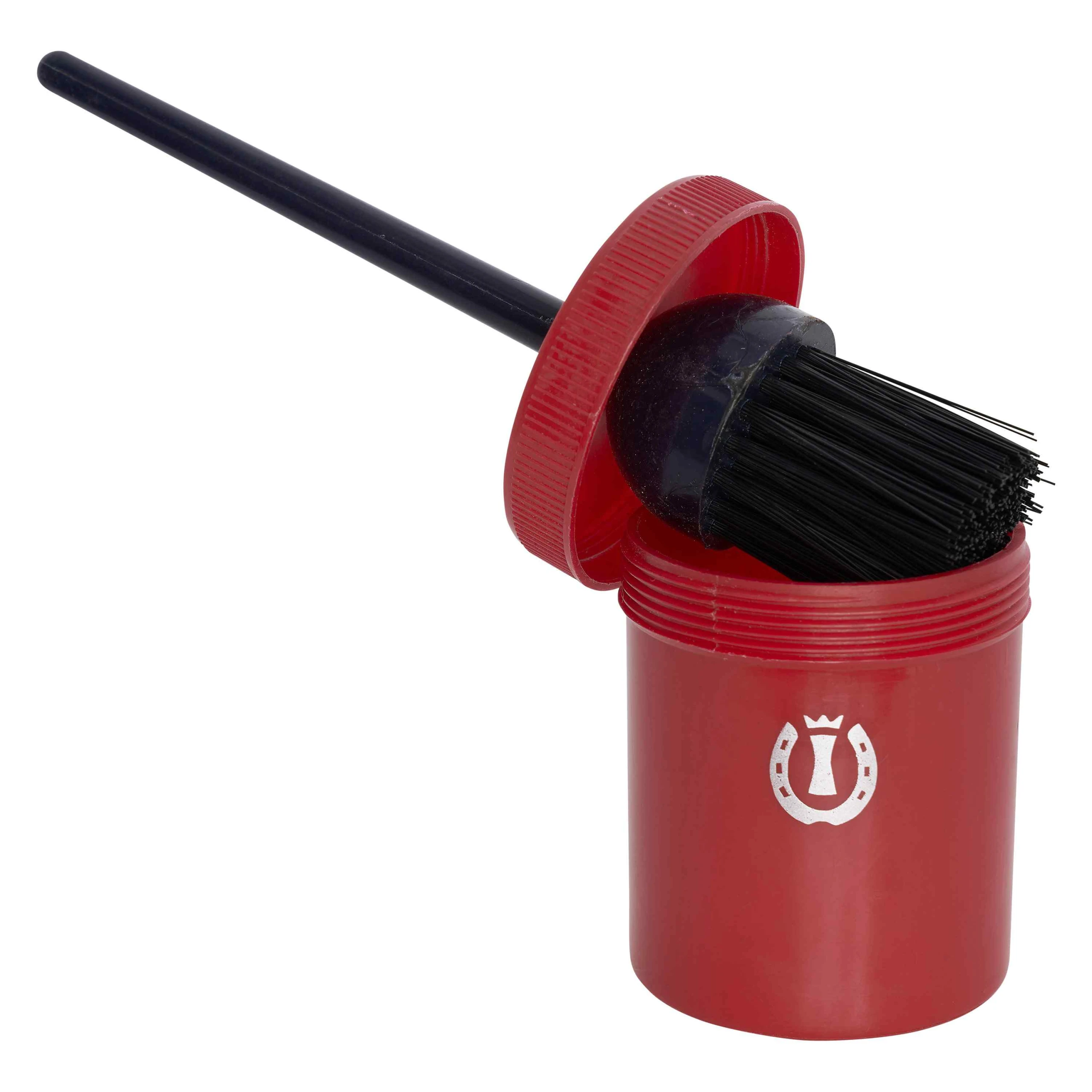 Imperial Riding Hufölpinsel mit Dose IRH, one size, tango red