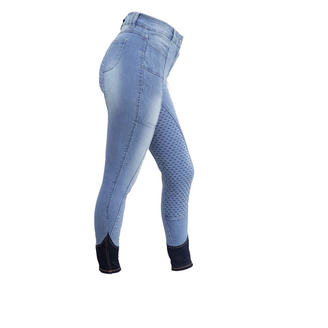 Jeansreithose "Ponylove", Top-Grip Vollbesatz