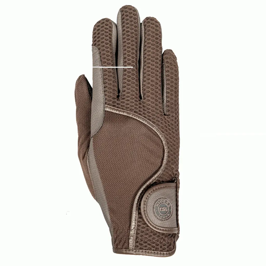Reithandschuhe LONDON aus Serino u. Mesh-Material