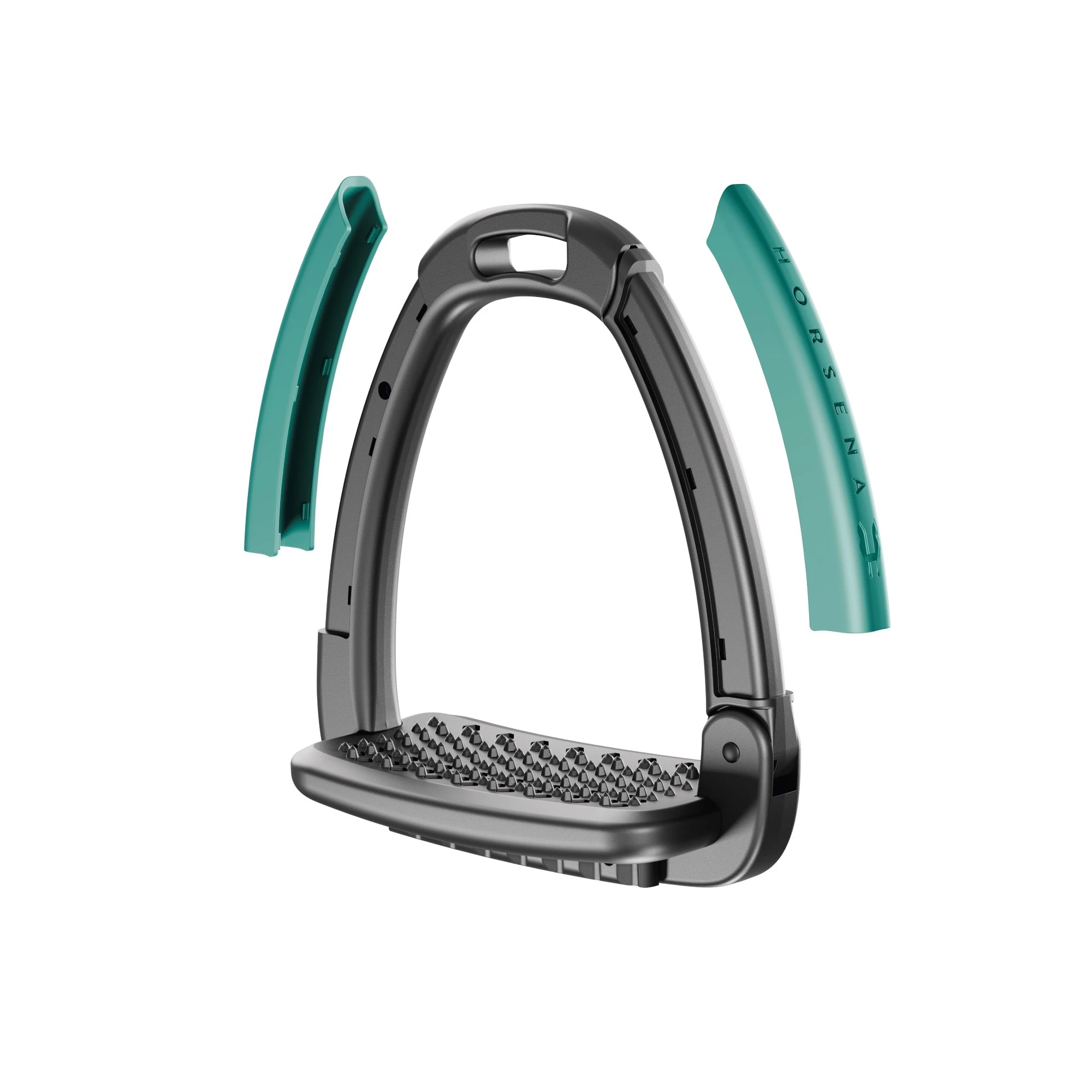 Horsena Side cover Stirrup POLY TECH, easy exchangeable, set of 4