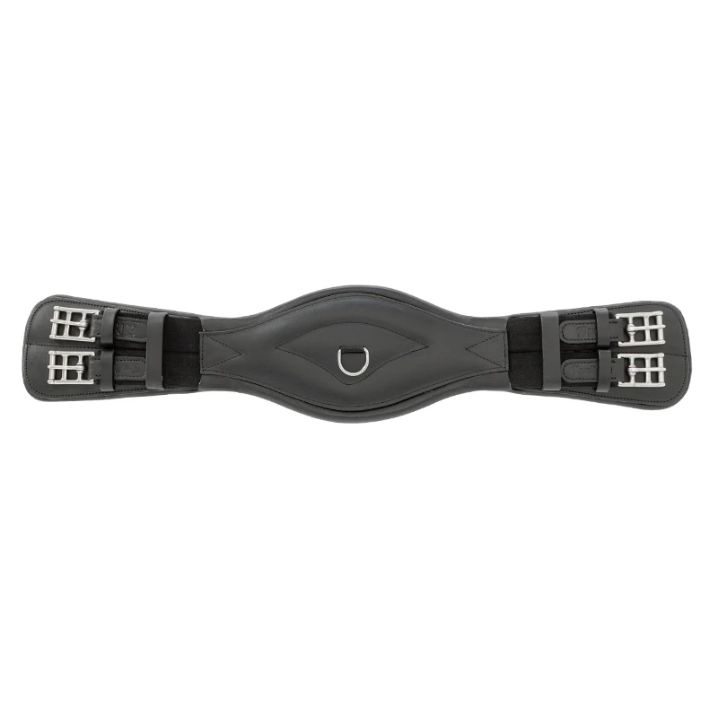 KAVALKADE Oiled Leather Shortgirth "Foster Comfort", with elast