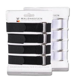 Elasticated bandage straps, set of 4