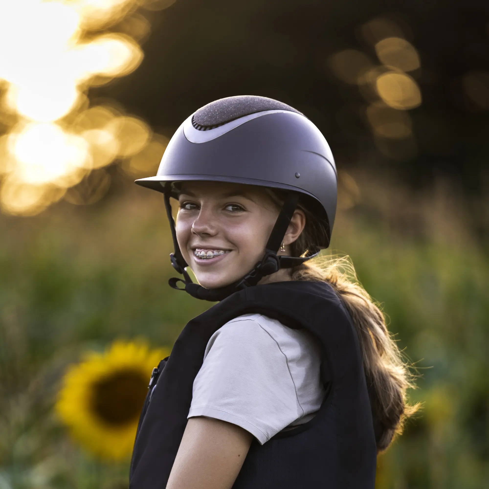 riding helmet COMFORT HIGHLIGHT