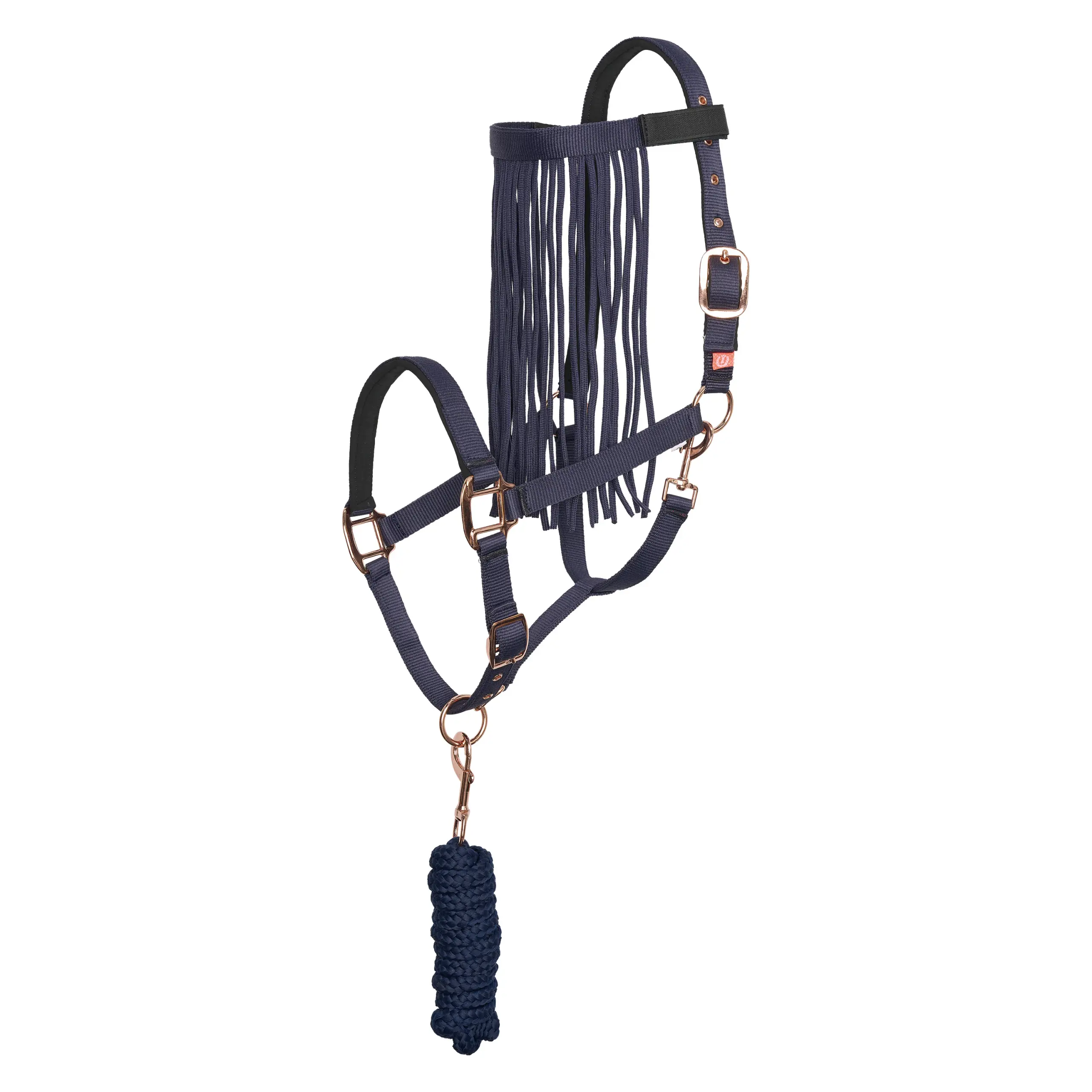 Halfter Nylon mit Anbindestrick und Fliegenfransen IRH