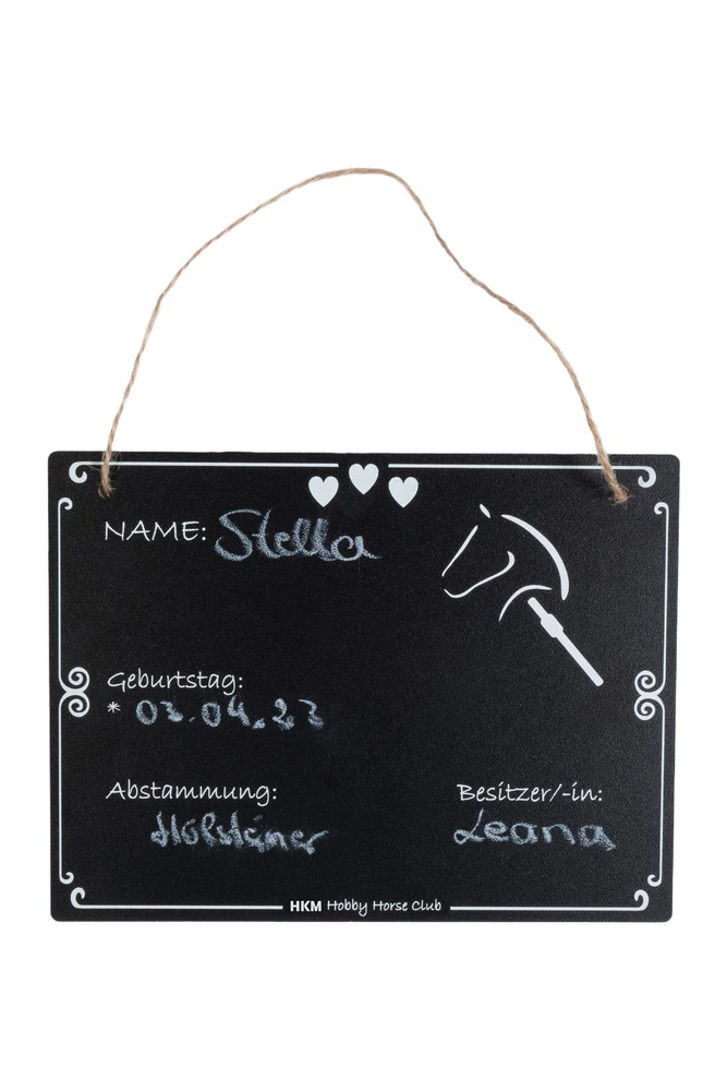 Stallschild -Hobby Horsing-