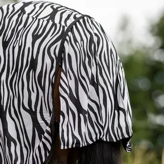 BUSSE Turnout Fly Sheet COMFORT FLEXI ZEBRA