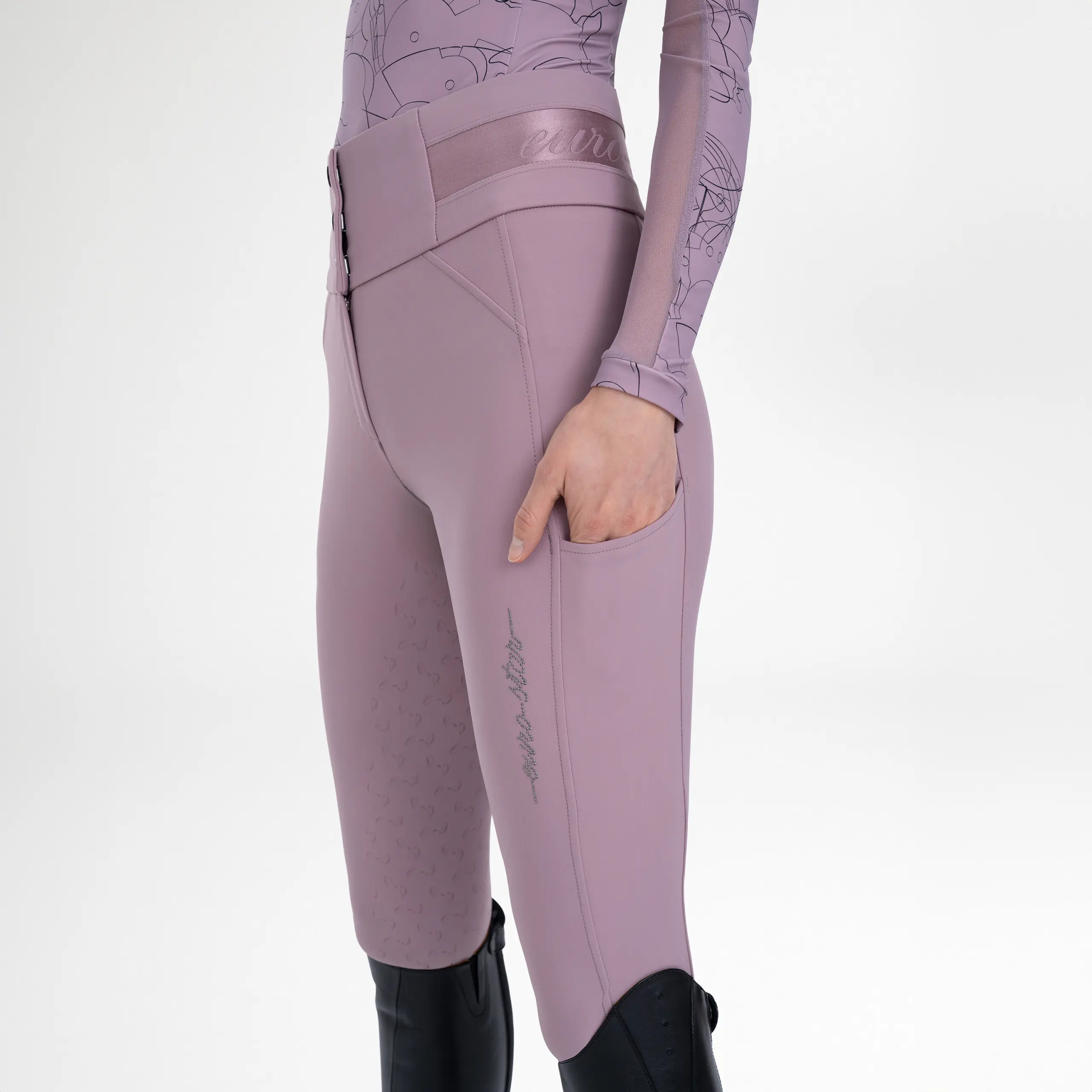 Damen Reithose ESAthletic Luxe FullGrip Sommer 2026