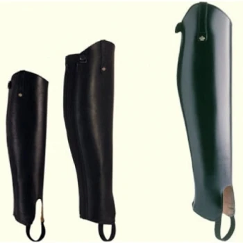 Leder-Chaps KOENIGS incl. Reißverschluß und Gummizug