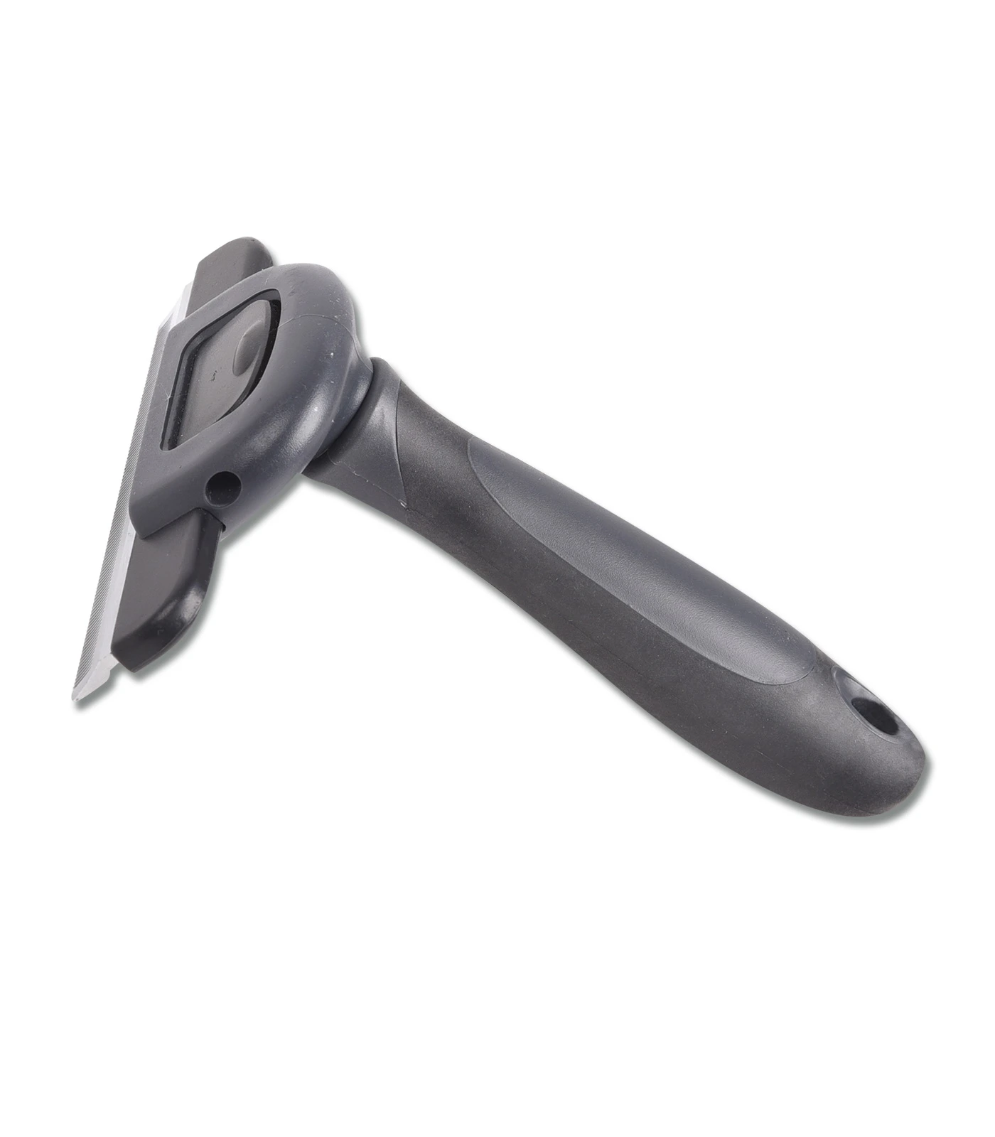 Deshedding Comb with plastic grip, L