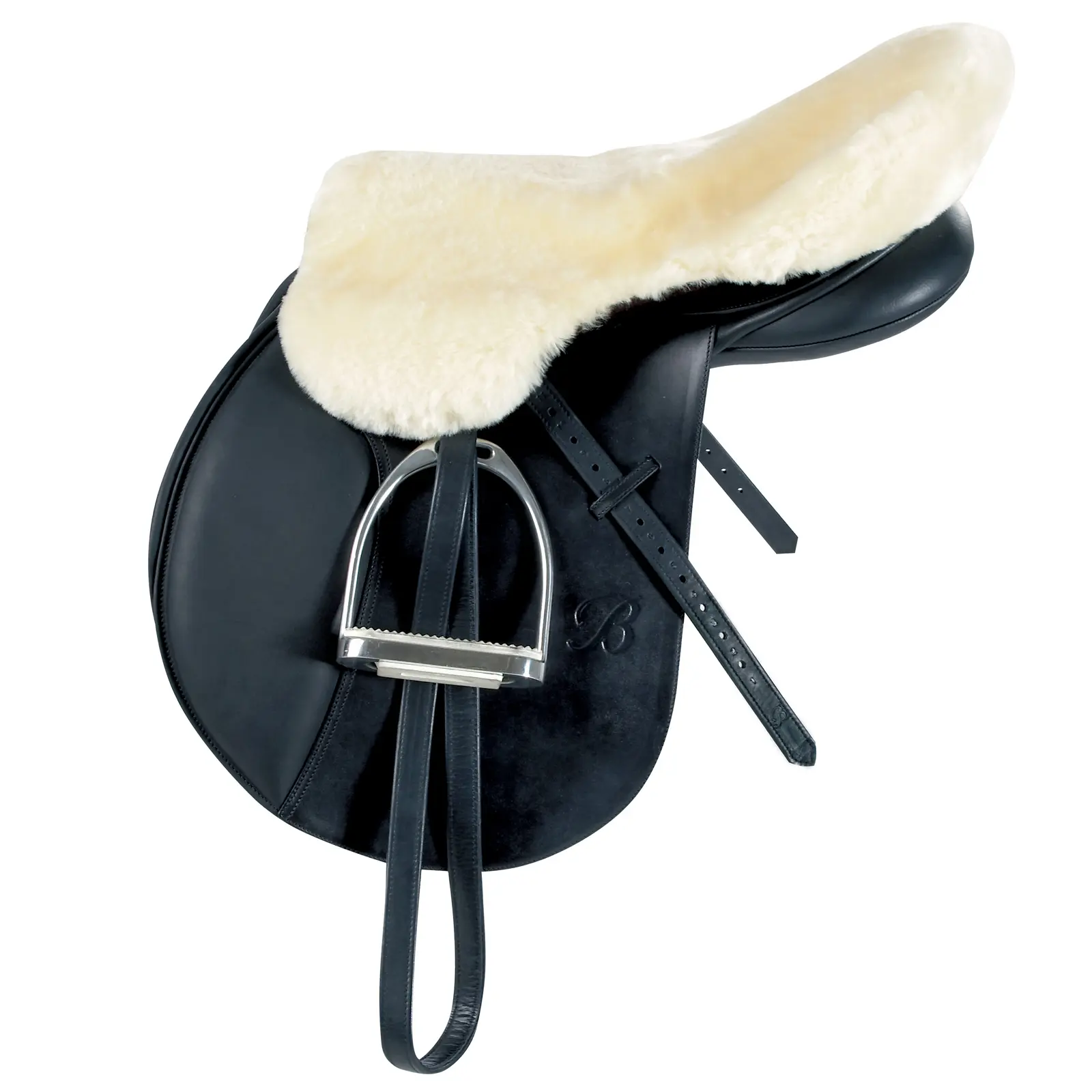 Real Lambskin Seat Cover for saddle