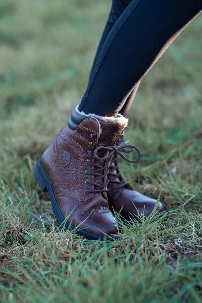 winter riding boots AMARON LACE WOOL WATERPROOF
