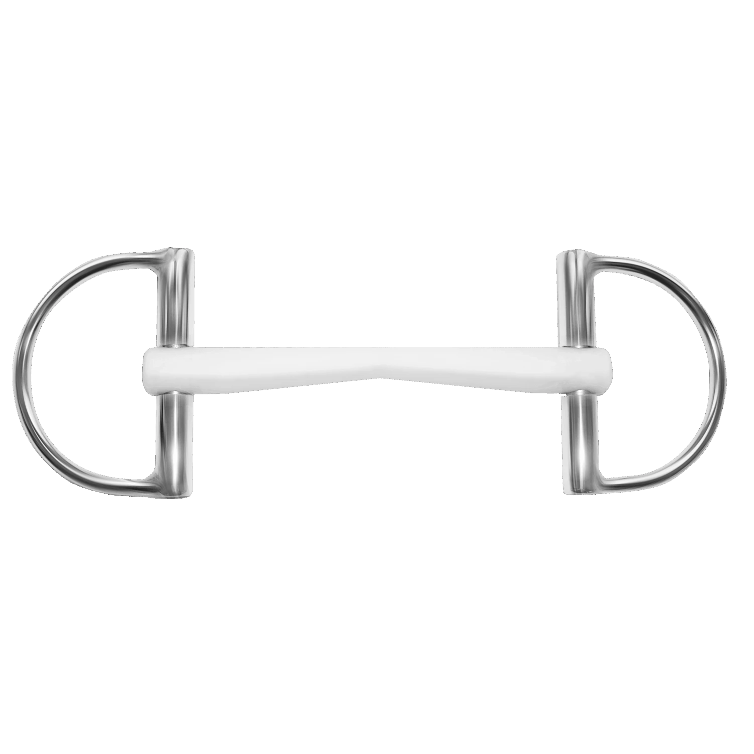 DUO D-Ring 16 mm with dual function - plastic white