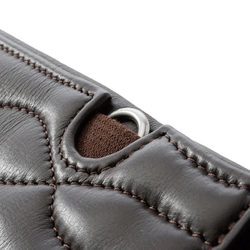Ledersattelgurt SOFT COMFORT mit Elast