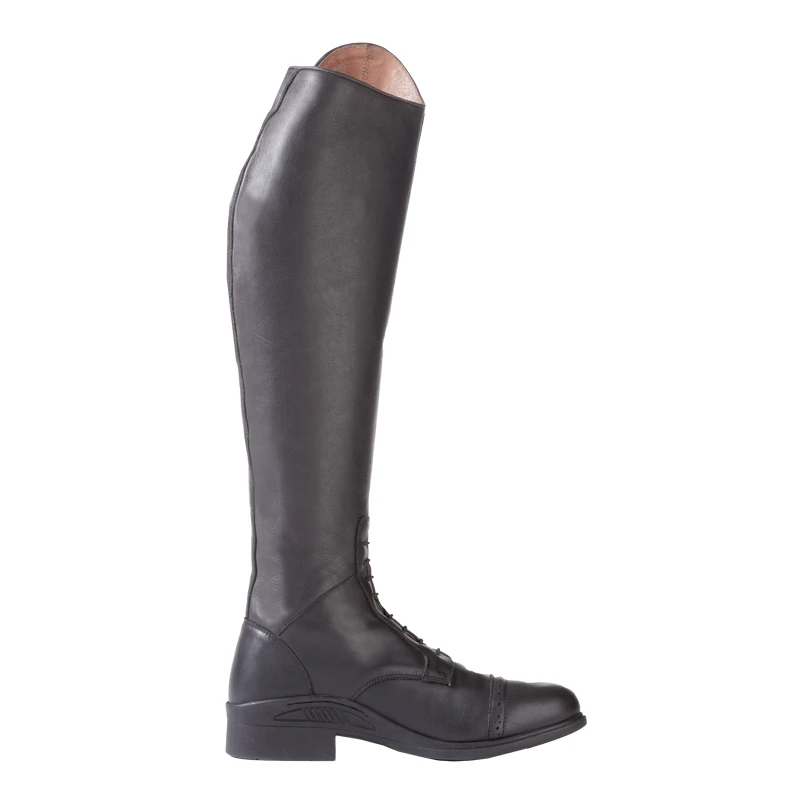 Reitstiefel PROXIMO - geöltes schwarzes Leder