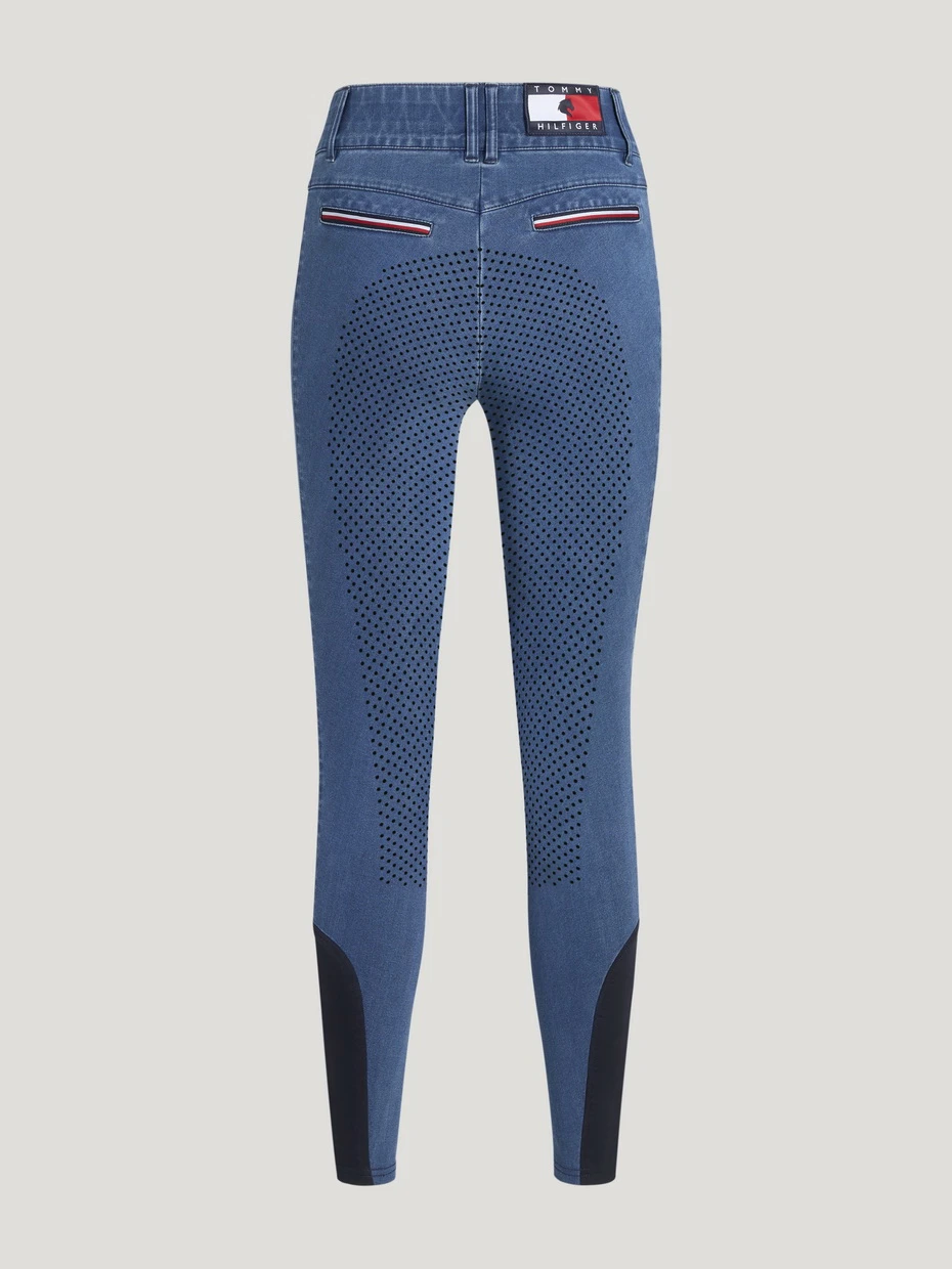 Damen TEXAS Denim Vollbesatz Reithose Heritage Sommer 2025