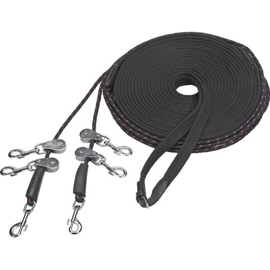 BUSSE Double Lunging Reins SOFT-UMLENKROLLEN