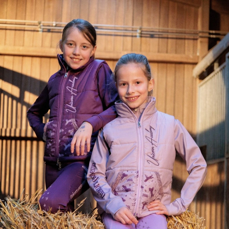 Weste "Unicorn Academy"-Glitzer