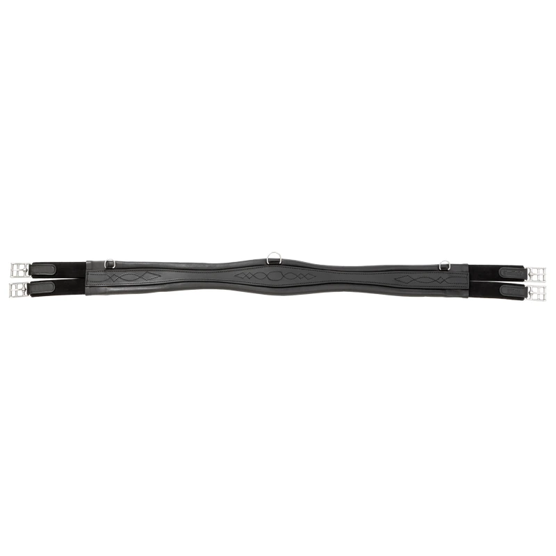 KAVALKADE Oiled Leather Longgirth "Foster Classic", with elast