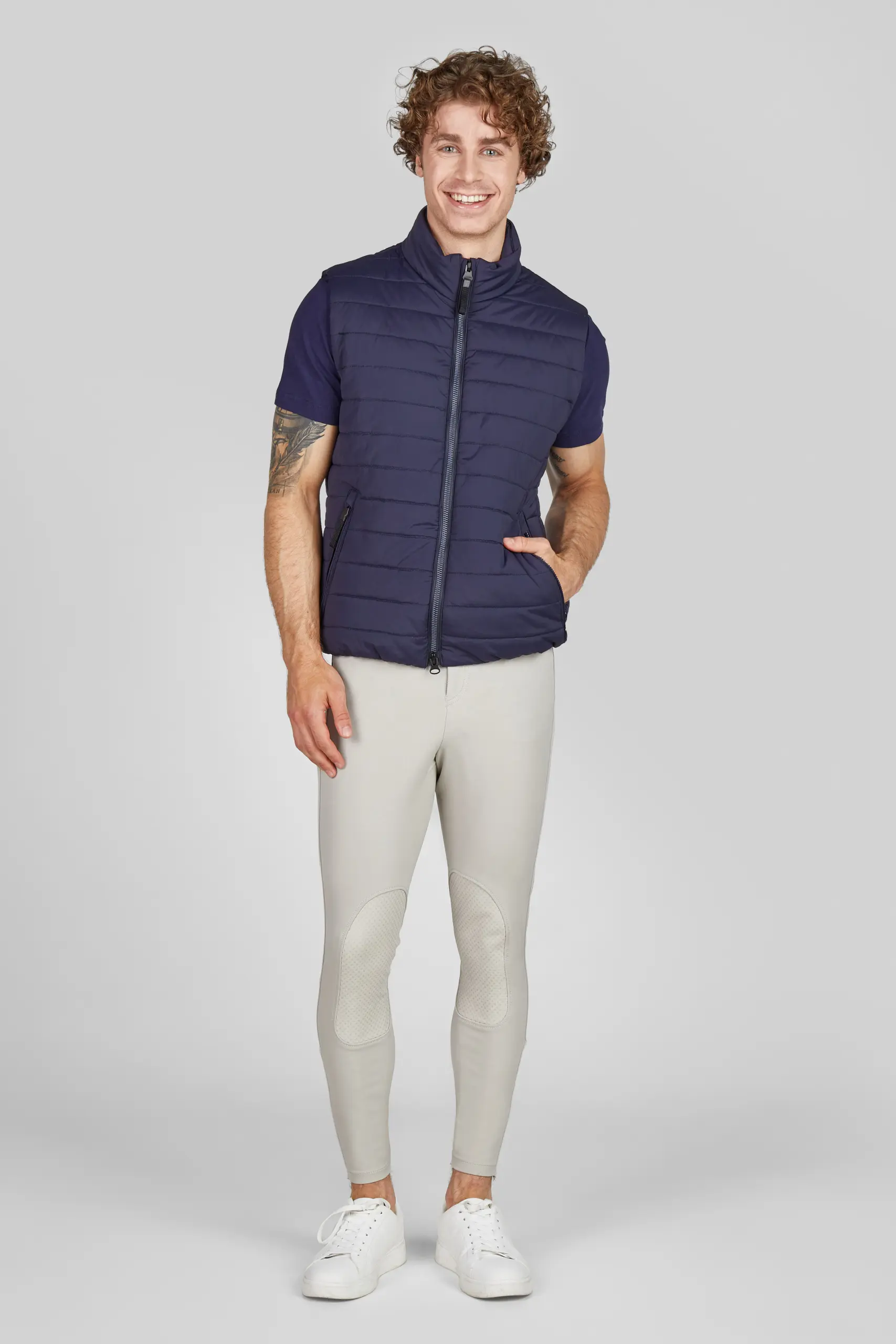 Herren QUILTED VEST The Core Sommer 2026