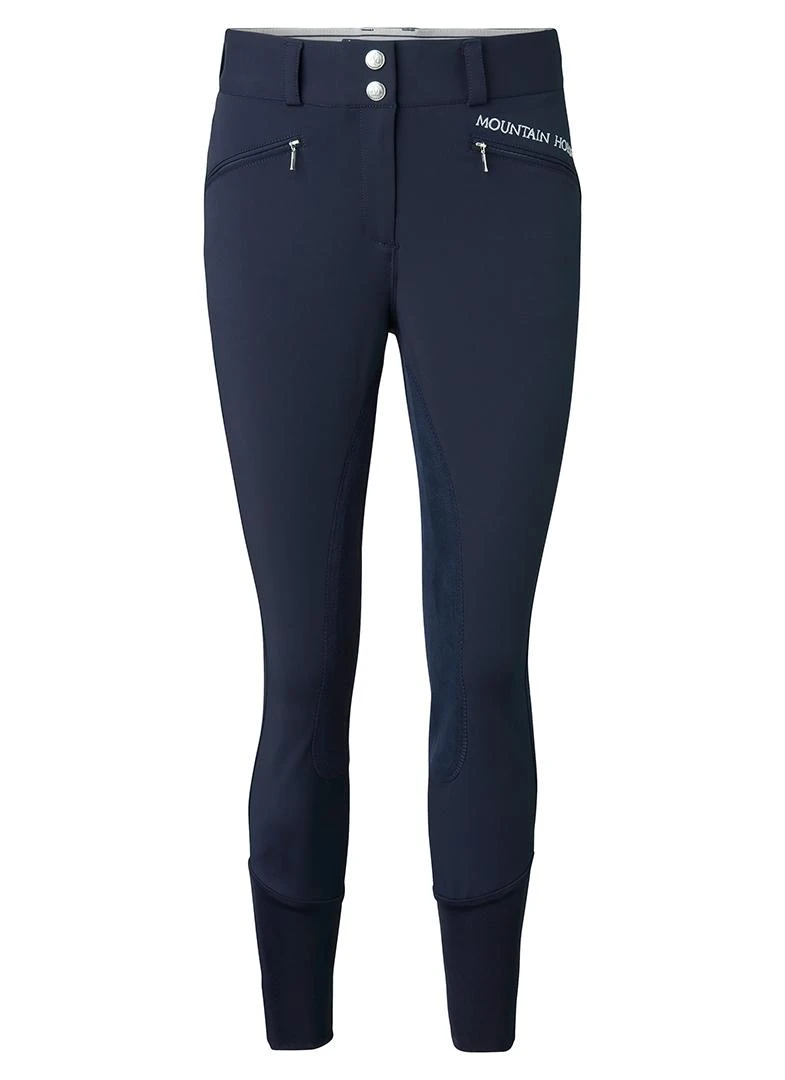 Damen Vollbesatz Reithose DIANA BREECHES Kunstleder