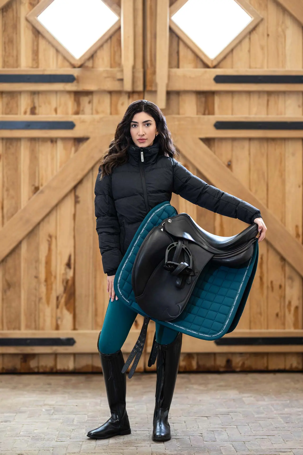 Damen Reithose LIVIGNO Silikon-Vollbesatz