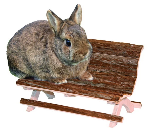 Wooden Bench 30x15x18cm