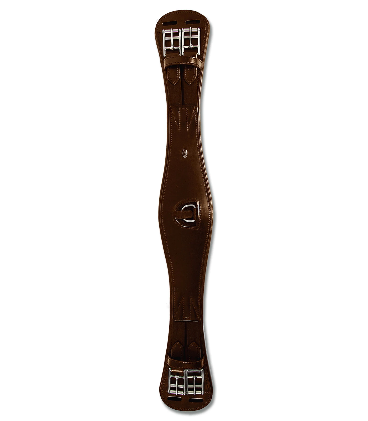 Leather Dressage Girth - with elastic