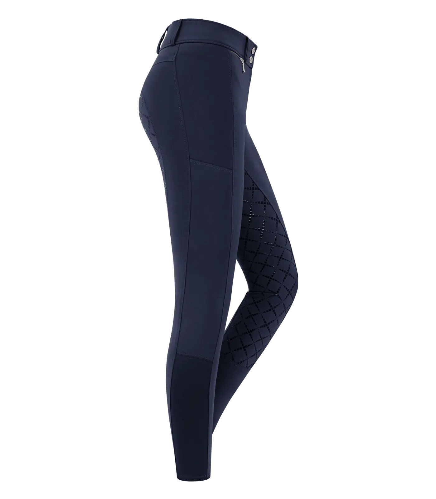 Damen Reithose Micro Sport Silikon High Waist