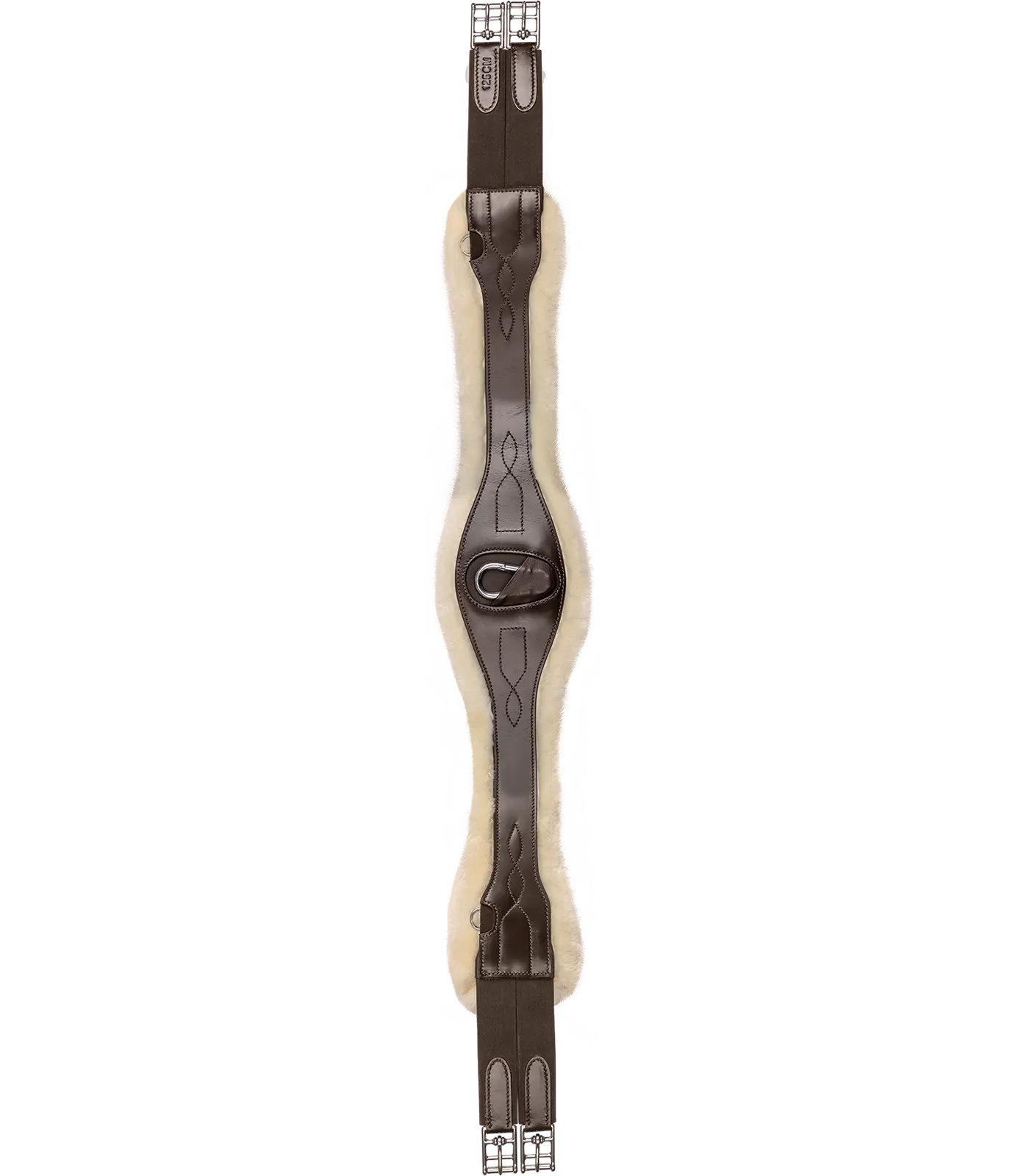 Waldhausen leather saddle girth with ECO Wool