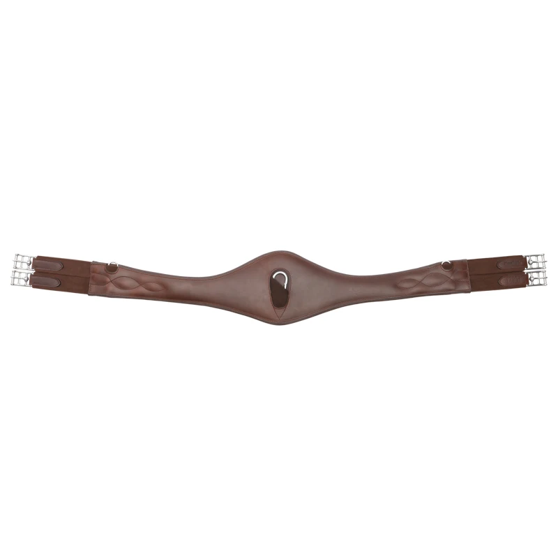 Ledersattelgurt „Shape“, mit Elast