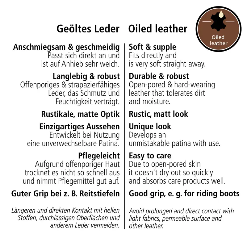 Trense EVERYDAY eng.-komb.Reithalfter, geöltes Leder