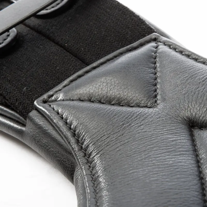 Ledersattelkurzgurt SOFT COMFORT, mit Elast
